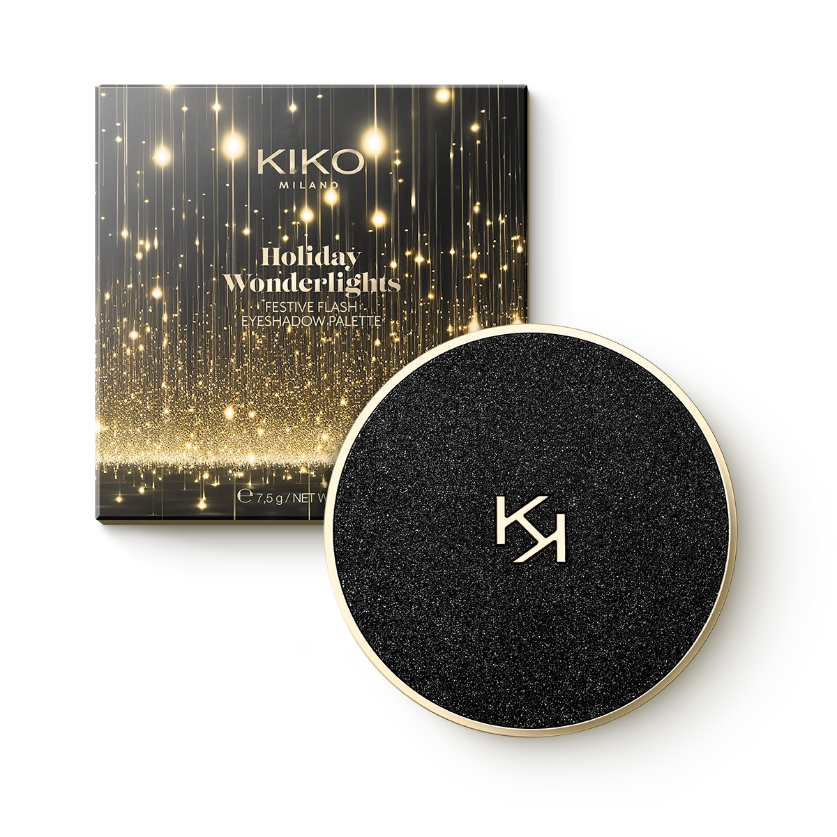 Palette with 12 matte and metallic eyeshadows - Holiday