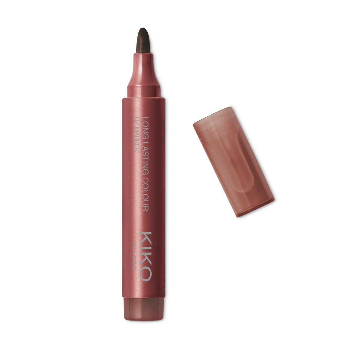 Lipsticks - Long Lasting Colour Lip Marker - 111 Brick Red | KIKO