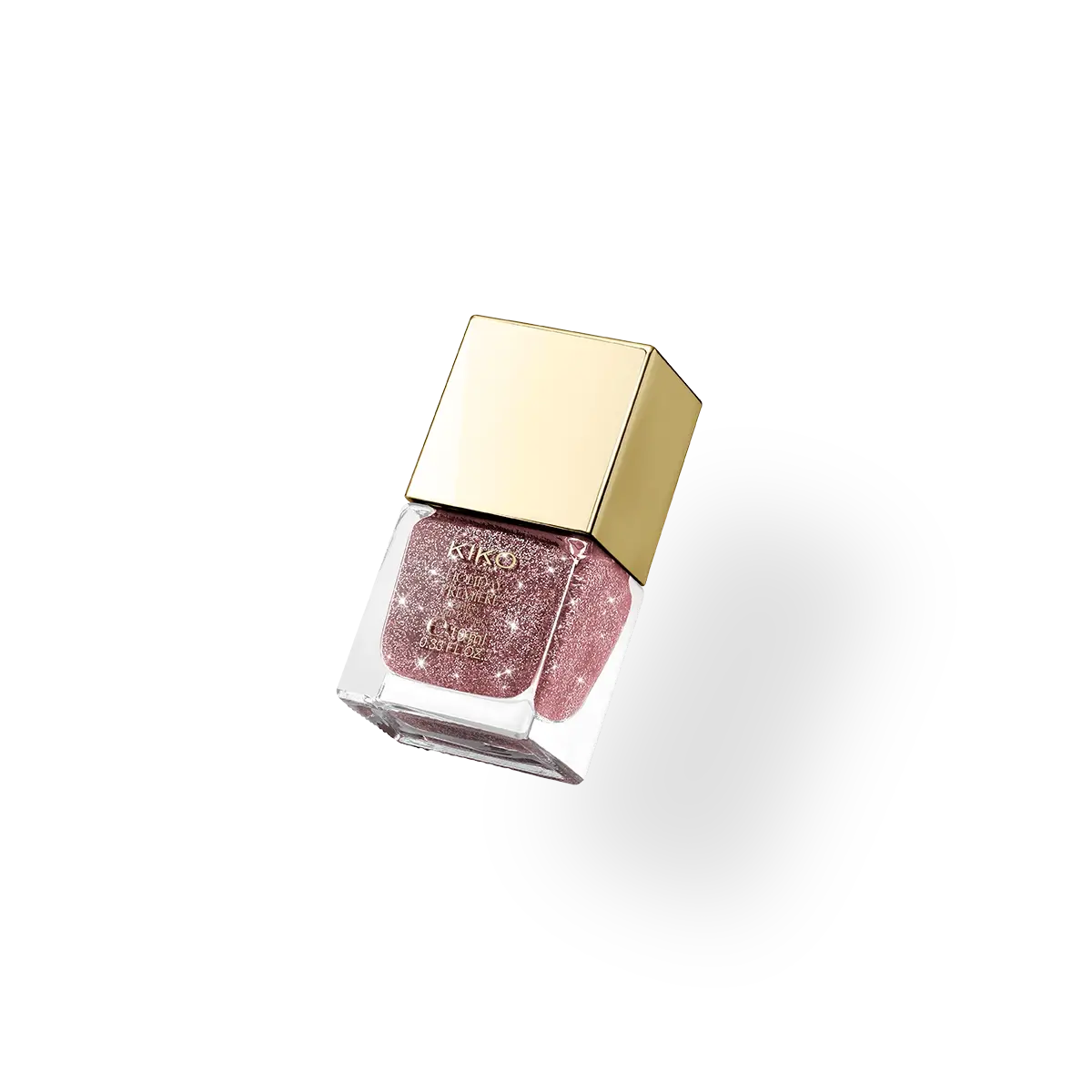 Kiko Milano holiday première glittery nail lacquer