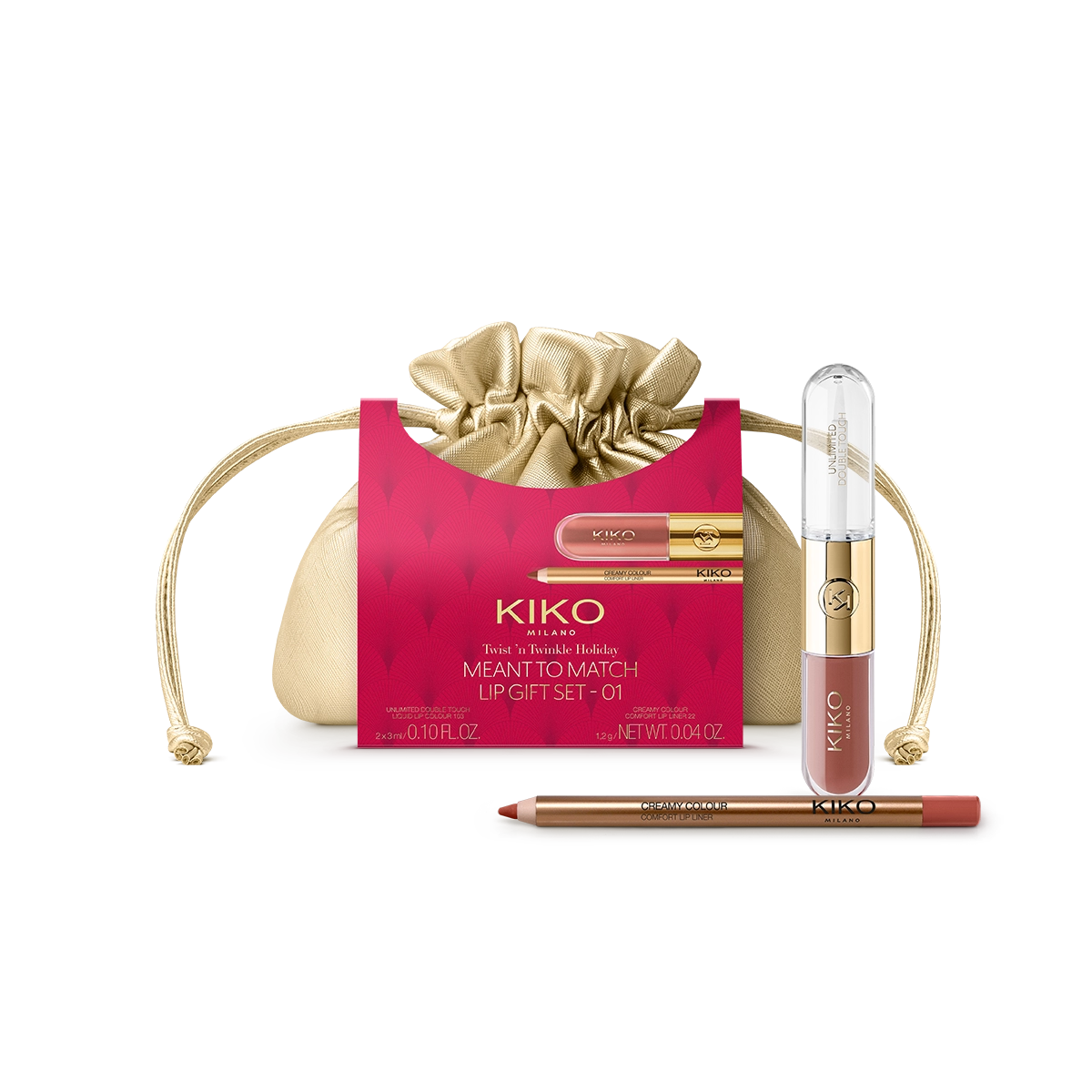 Twist 'N Twinkle Holiday Meant To Match Lips Gift Set