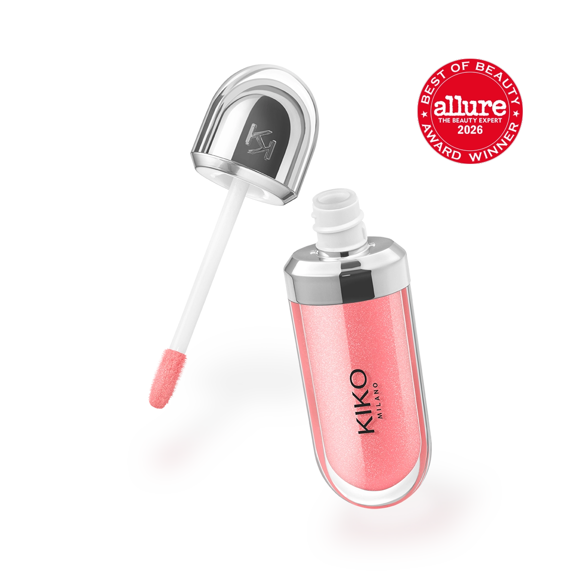 Kiko Milano Women's 07 Pink Magnolia 3D Hydra Lipgloss 6.5Ml In - Image 3