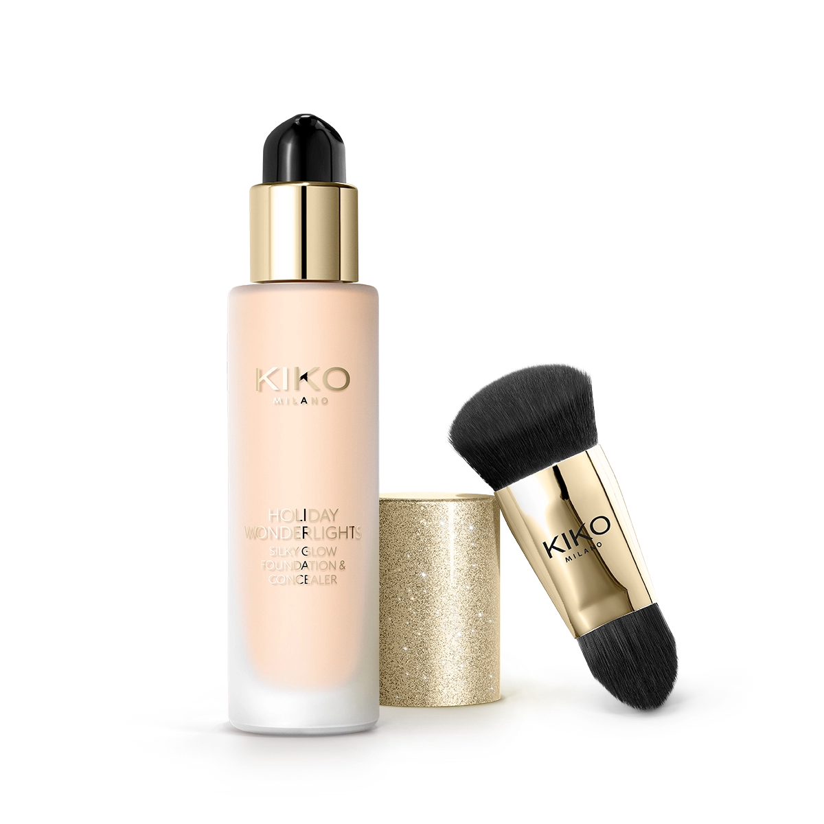 Thumbnail - Holiday Wonderlights Silky Glow Foundation & Concealer 04