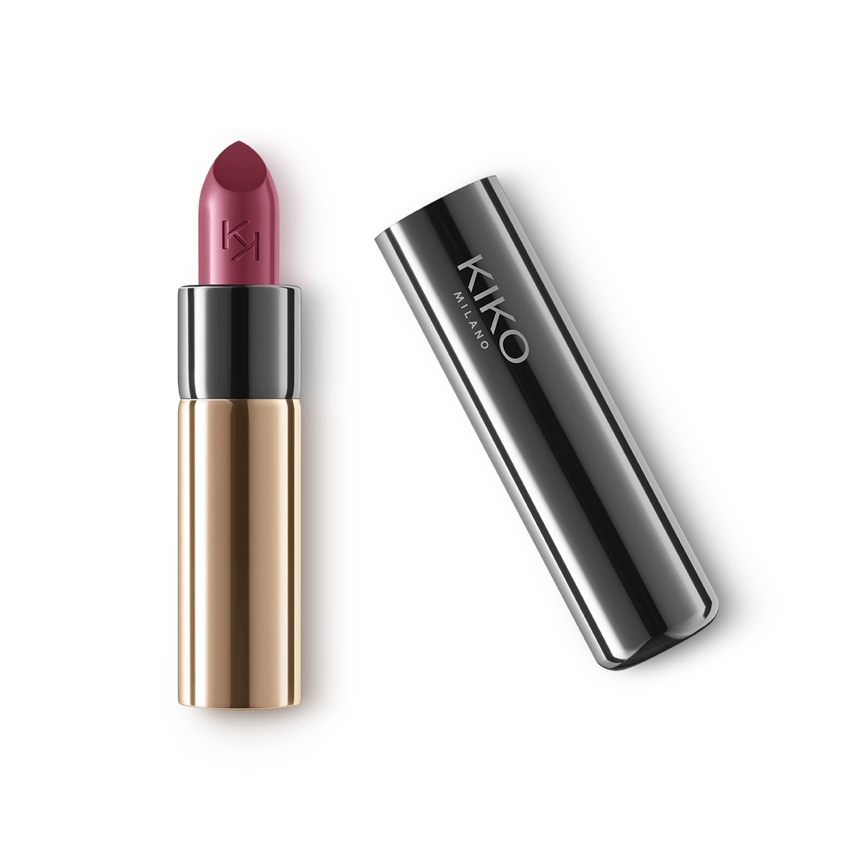 Kiko 142 Deep Mauve Gossamer Emotion Creamy Lipstick 142