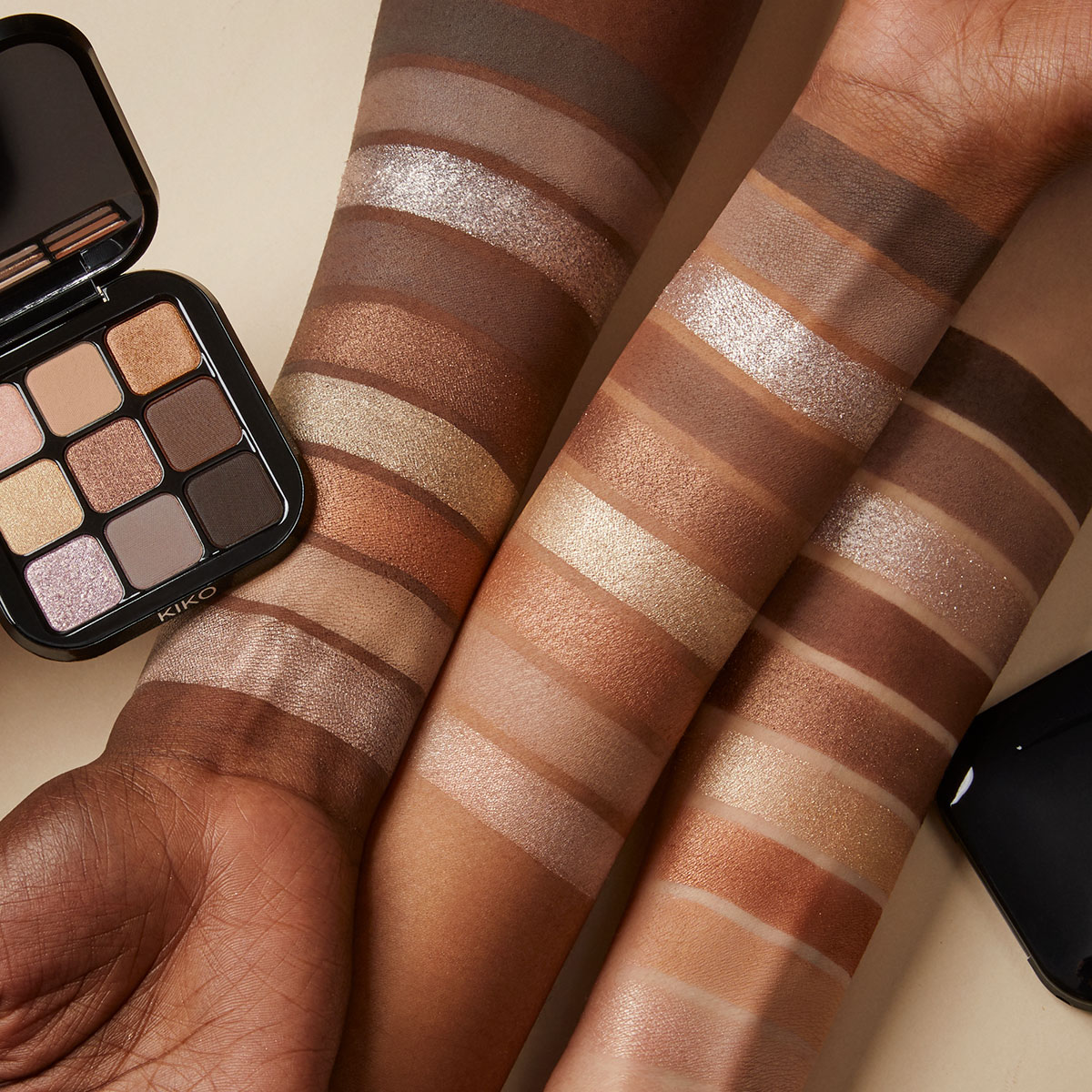 New Glamour Multi Finish Eyeshadow Palette | KIKO