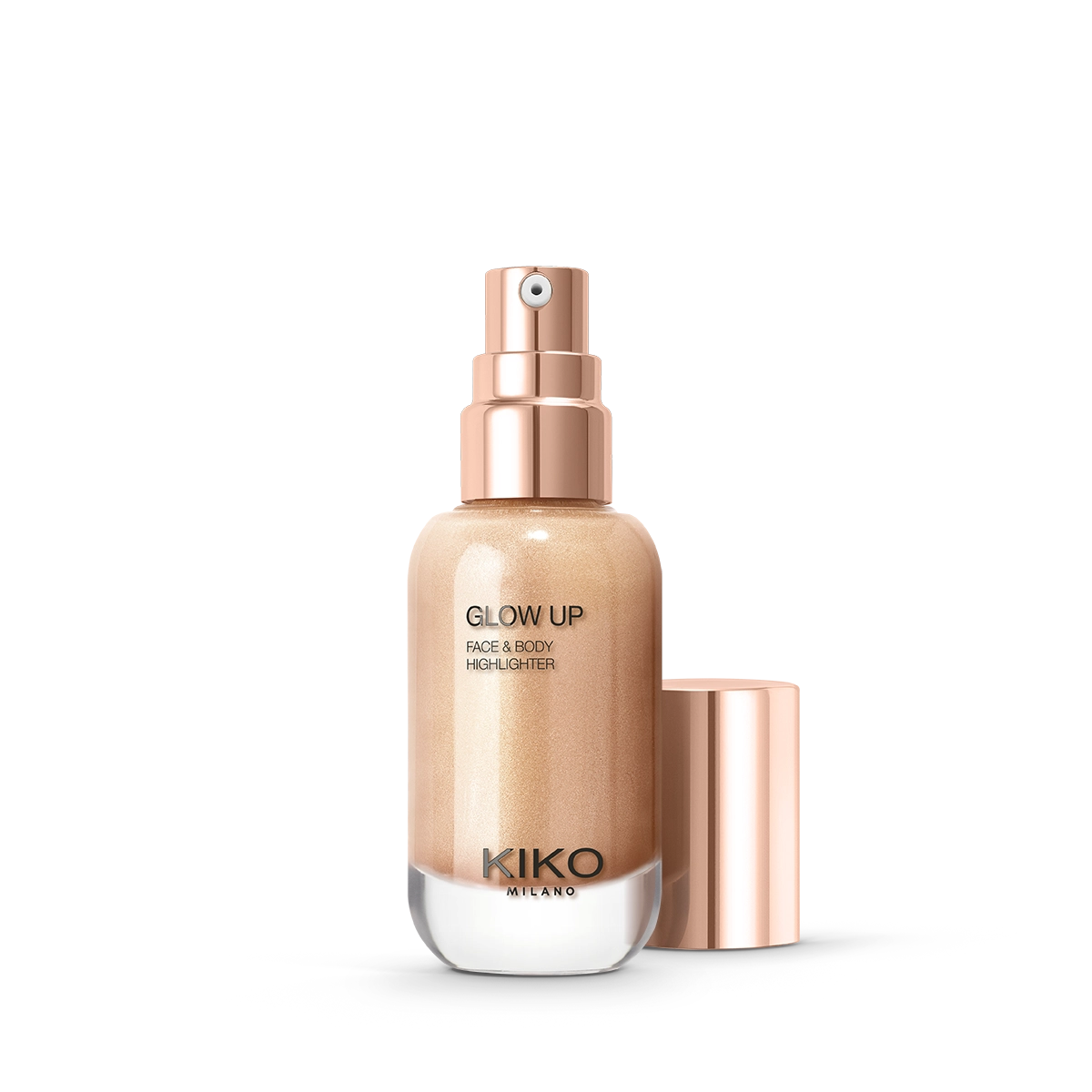 Kiko Milano glow up face and body highlighter