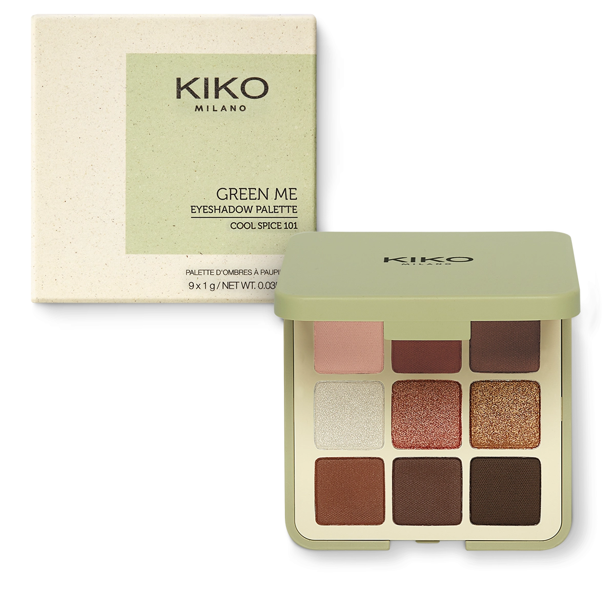 Thumbnail - Green Me Eyeshadow Palette 101