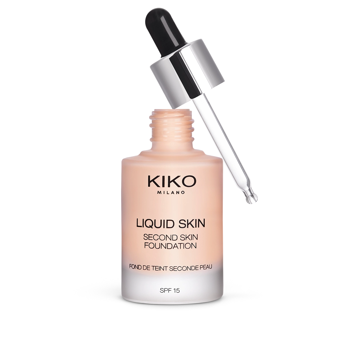 Kiko Milano liquid skin second skin foundation