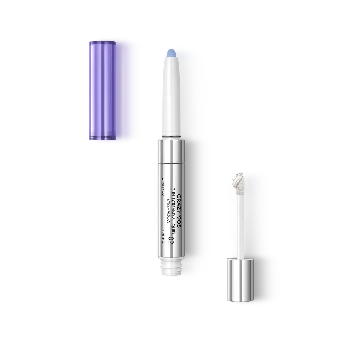 Thumbnail - Crazy '90S 2-In-1 Creamy & Liquid Eyeshadow 02