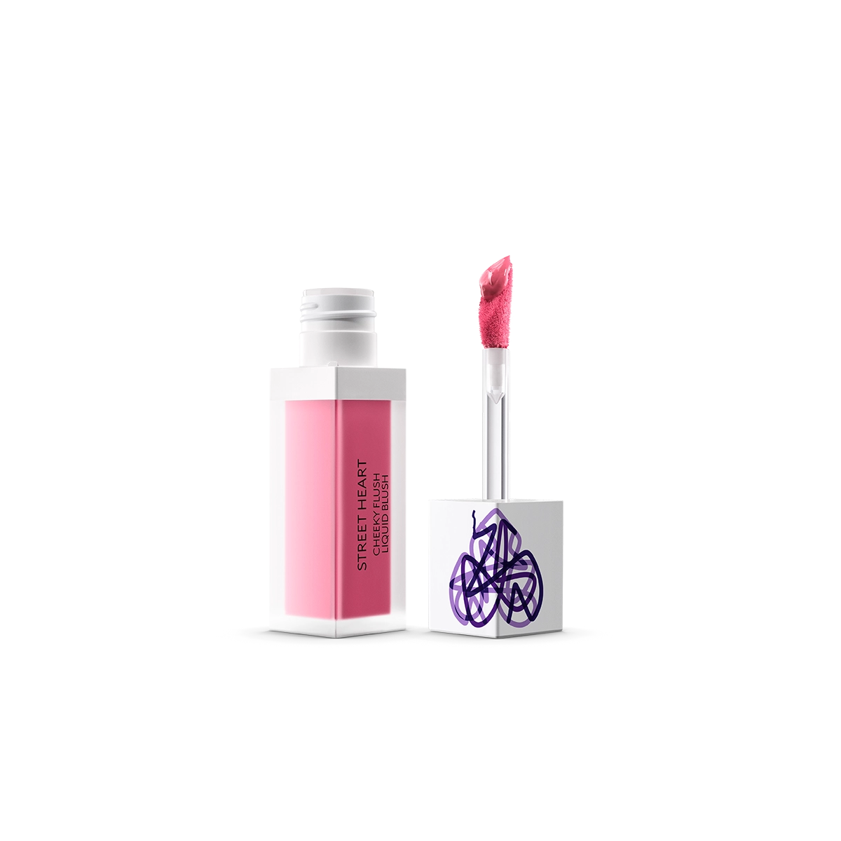 Thumbnail - Street Heart Cheeky Flush Liquid Blush 01
