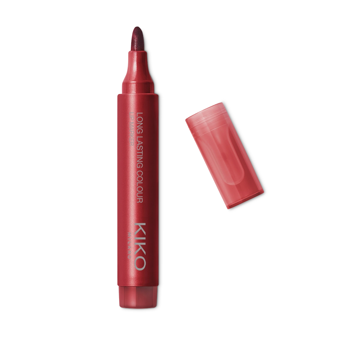 No transfer lip marker with a natural tattoo effect and extremely  long-lasting wear - Long Lasting Colour Lip Marker - KIKO MILANO